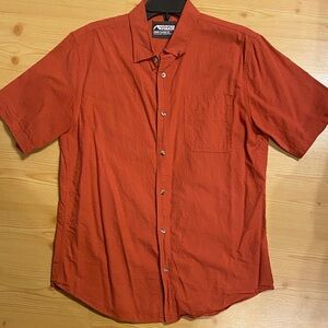 Mountain Khakis Men's Red Casual Button Down Shirt